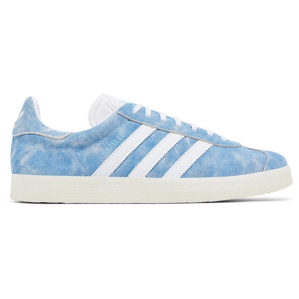 Mens Size 11 Adidas Gazelle Semi Blue Burst Cloud White Shoes Sneaker IH9864 NEW
